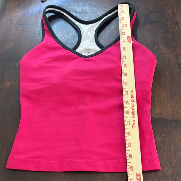 Adidas Pink climacool Tank Top Racerback Sz S - Picture 10 of 13